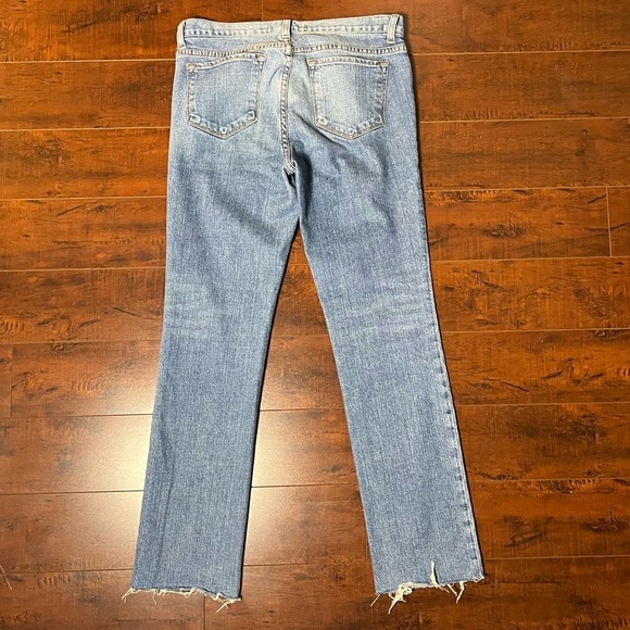 J BRAND Anthropologie Denim The Cigarette Leg Jeans Bonaroo Wash Size 30 - Picture 4 of 9